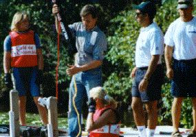 there were plenty volunteer dock starters for the events