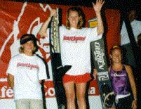 World Cup Jump - Emma Sheers 1st, Elena Milakova 2nd, Susie Lohr 3rd